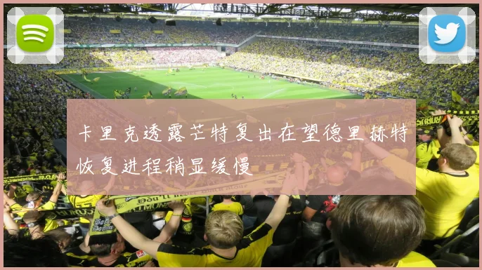 卡里克透露芒特复出在望德里赫特恢复进程稍显缓慢